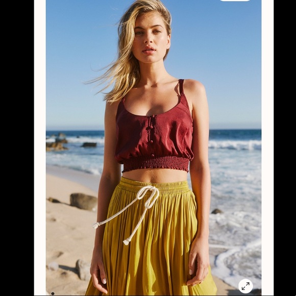 Free People Tops - NWT Free People You Honey Brami in Pomegranate M